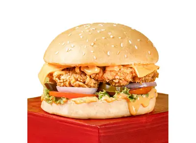 Fry Bucket Special Burger
